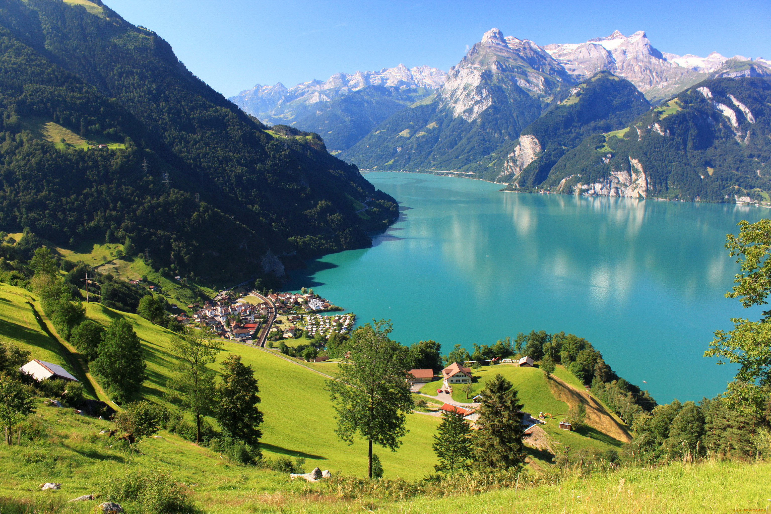 Озеро Зеальпзе, Швейцария